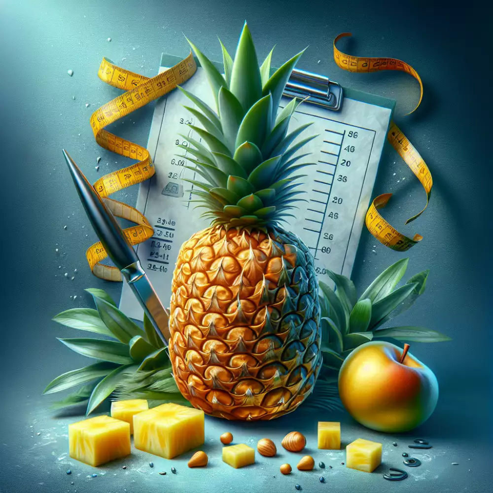 Ananas Na Hubnutí